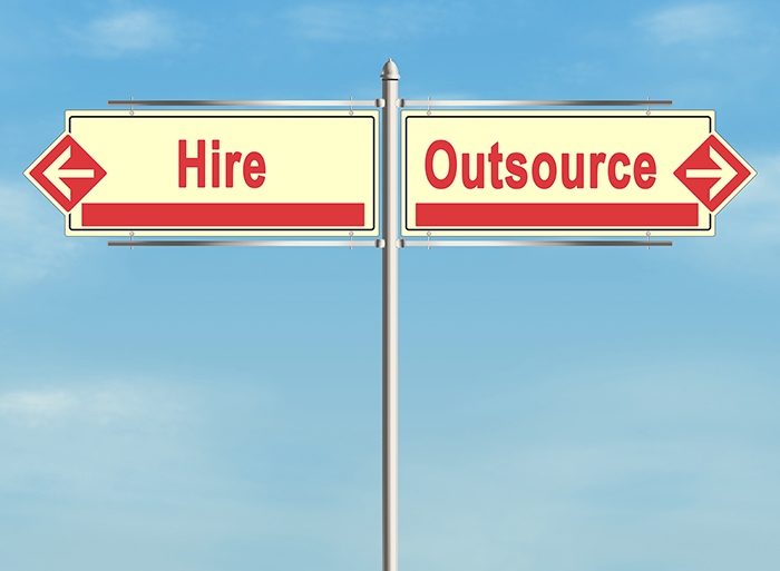 should you hire or should you outsource?