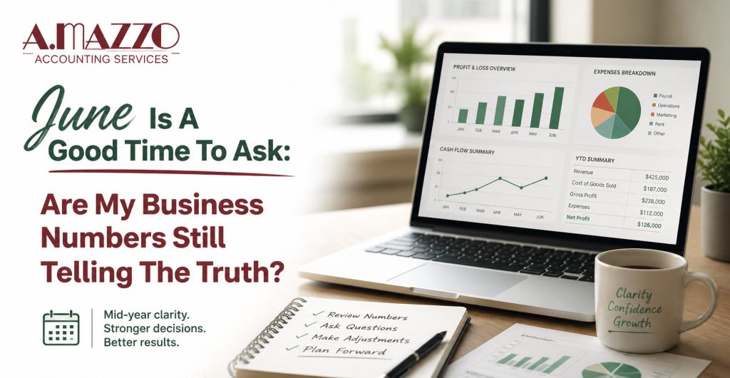 june is a good time to check on your business numbers